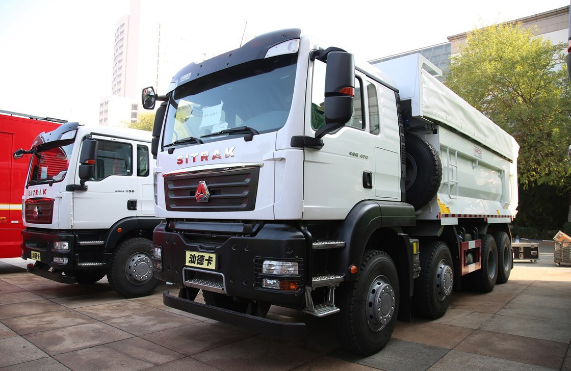 Sino Truck Dump Truck Tipper Nouveau SITRAK 5,8 mètres Boîte 400 ch Euro 5 manuel 12 vitesses