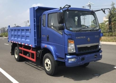 Vente de camions chinois Howo 4*2 à essieu unique 3,8 mètres de long boîte chargée 10 tonnes Eruo 2