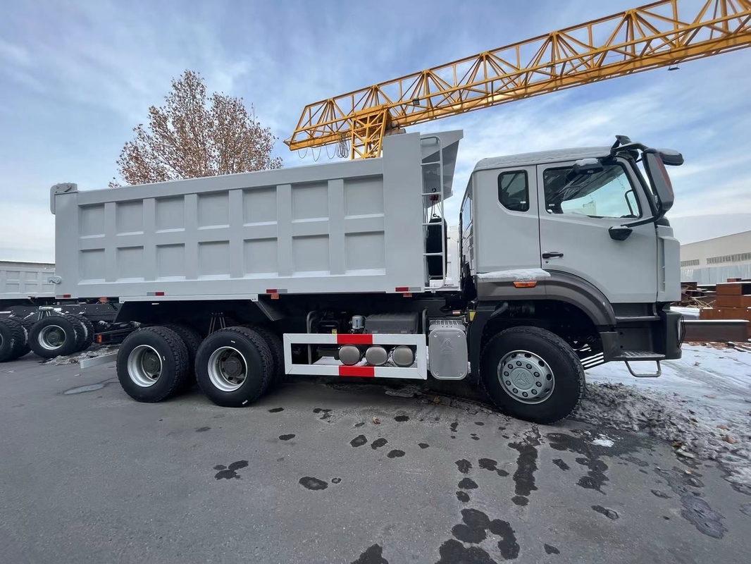 Camions à rouleaux d'occasion Diesel Howo 6*4 Dumpper 380 ch Weichai Hohan Modèle 20-40 Tons Chargement Euro 3