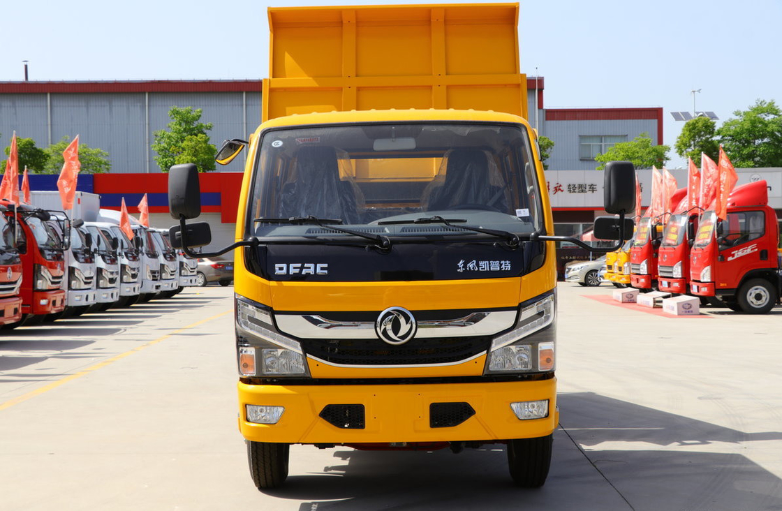 Vente de camions mini-déchargeurs à émission Euro 5 de marque chinoise, double cabine 4*2 mode de conduite