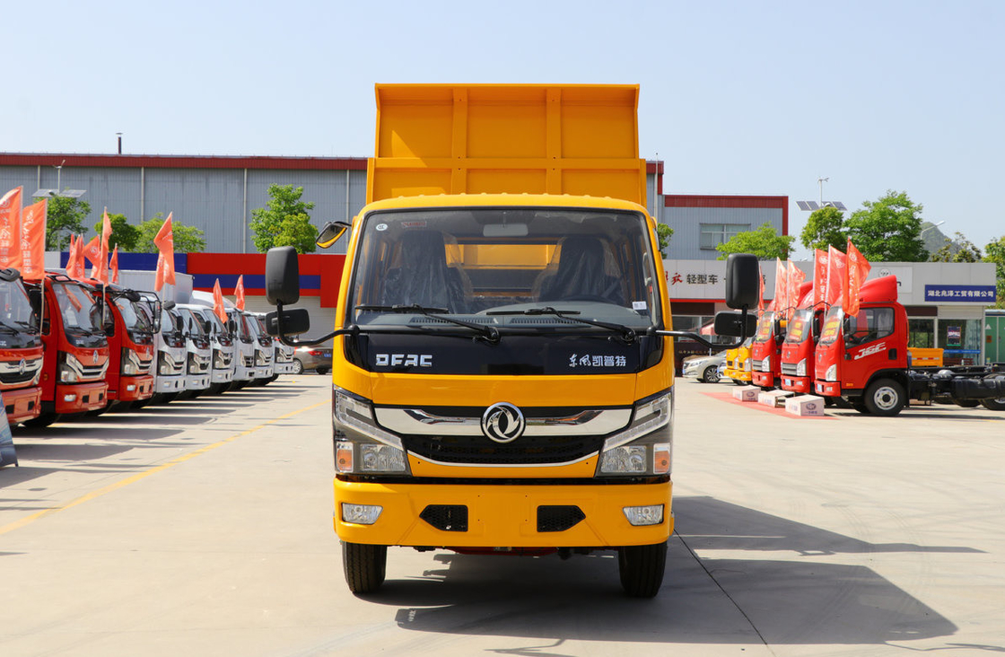 Vente de camions mini-déchargeurs à émission Euro 5 de marque chinoise, double cabine 4*2 mode de conduite