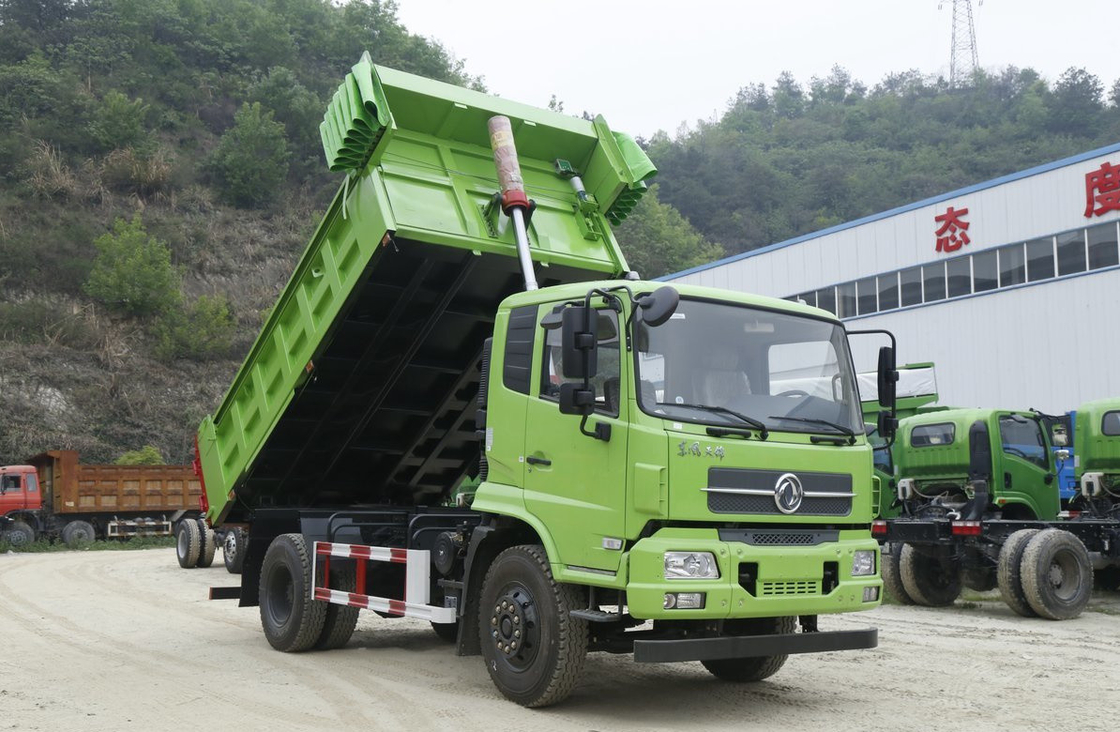 Camions de décharge utilisés de petite taille 4*2 Camion de décharge de Dongfeng Tianjin Cabine unique Chargement de 10 tonnes