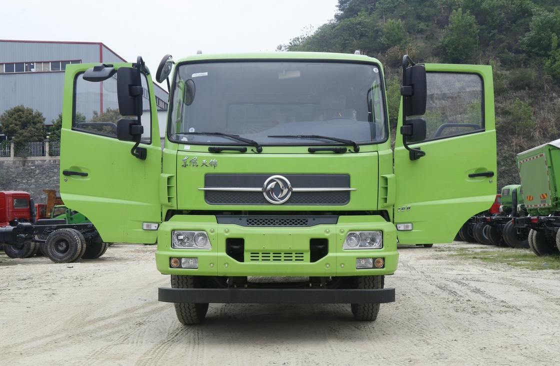Camions de décharge utilisés de petite taille 4*2 Camion de décharge de Dongfeng Tianjin Cabine unique Chargement de 10 tonnes