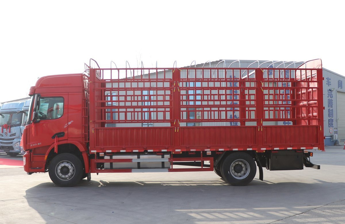 Camions de chargement de clôture Shacman M6000 4*2 Camion de camion Weichai 245hp Moteur 8 vitesses manuel