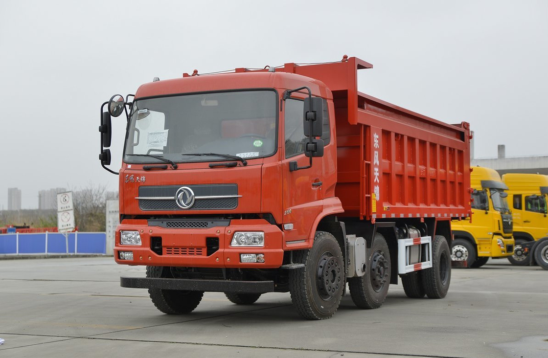 Camion à décharger à vendre Dongfeng 6*2 Tianjin Tipper 260hp Yuchai moteur à gauche