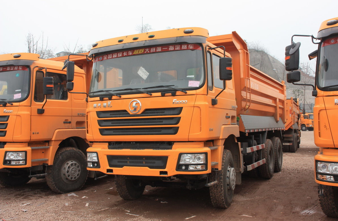 Camion à ordures 6*4 Shacman F3000 Eruo 3 310hp Weichai Boîte en forme de U Chargement de 30 tonnes LHD&RHD