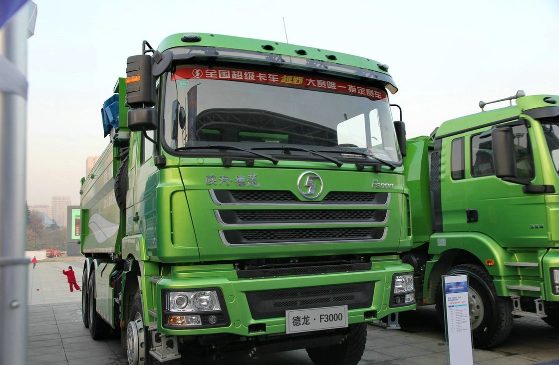 Camion à décharger à vendre moteur Cummis 345hp Shacman Taper Camion 6*4 Mode de conduite LHD & RHD