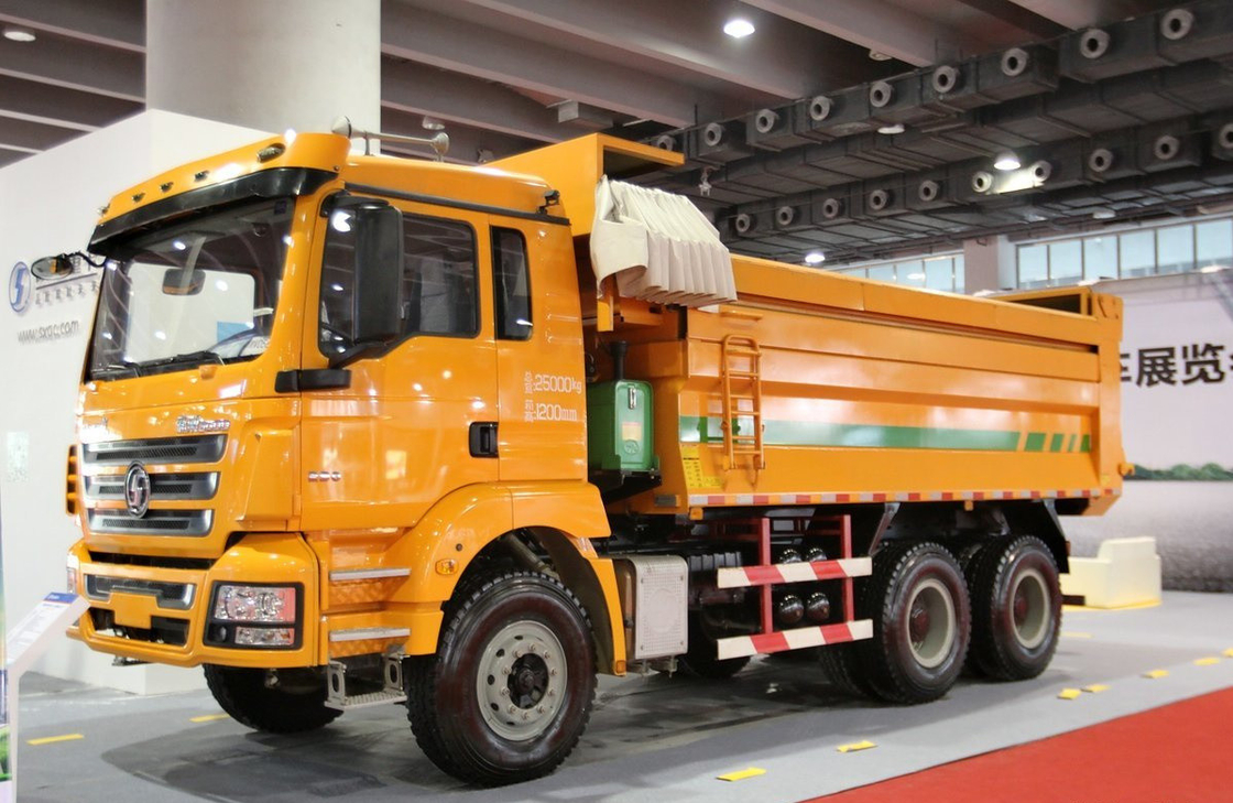 Vente de camion à ordures de type U Box Shacman Tipper Weichai 290hp Moteur à cabine unique et demi
