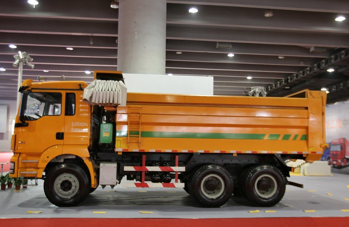 Vente de camion à ordures de type U Box Shacman Tipper Weichai 290hp Moteur à cabine unique et demi