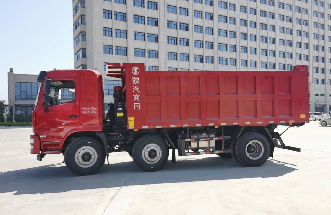 Camion à ordures Cebu Pour Shacman X6 Tipper 220hp Moteur Yuchai Avec 8 roues FAST 10 vitesses