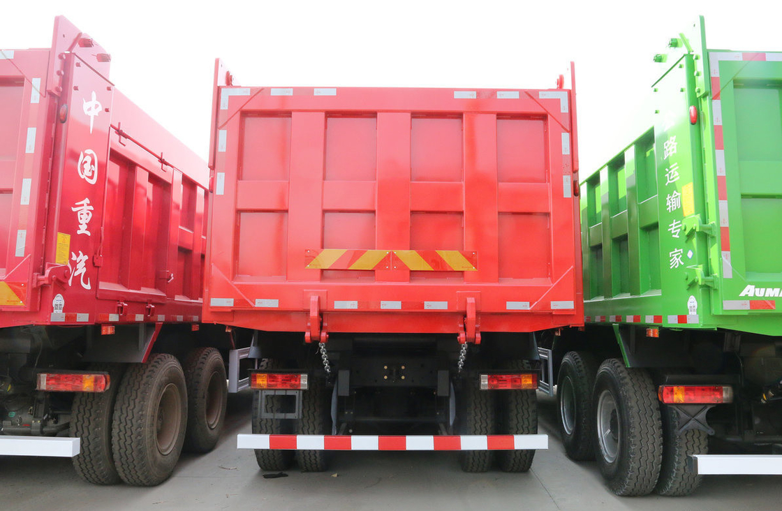 Camions à rouleaux d'occasion pour 375 chevaux Weichai Shacman F3000 Dumpper 90% neuf avec un bon entretien