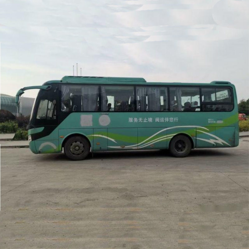 ZK6938H9 Bleu Utilisé Yutong Autobus 39 sièges Utilisé Voyage Bus 2010 ANNÉE Grande performance