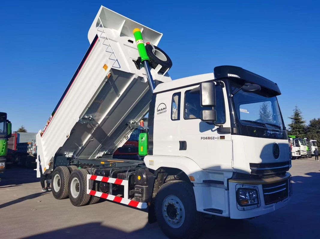 Camions à décharge utilisés Shacman E3 Camion à décharge 2024 Année Cummins Moteur 385 ch Utilisation en Afrique