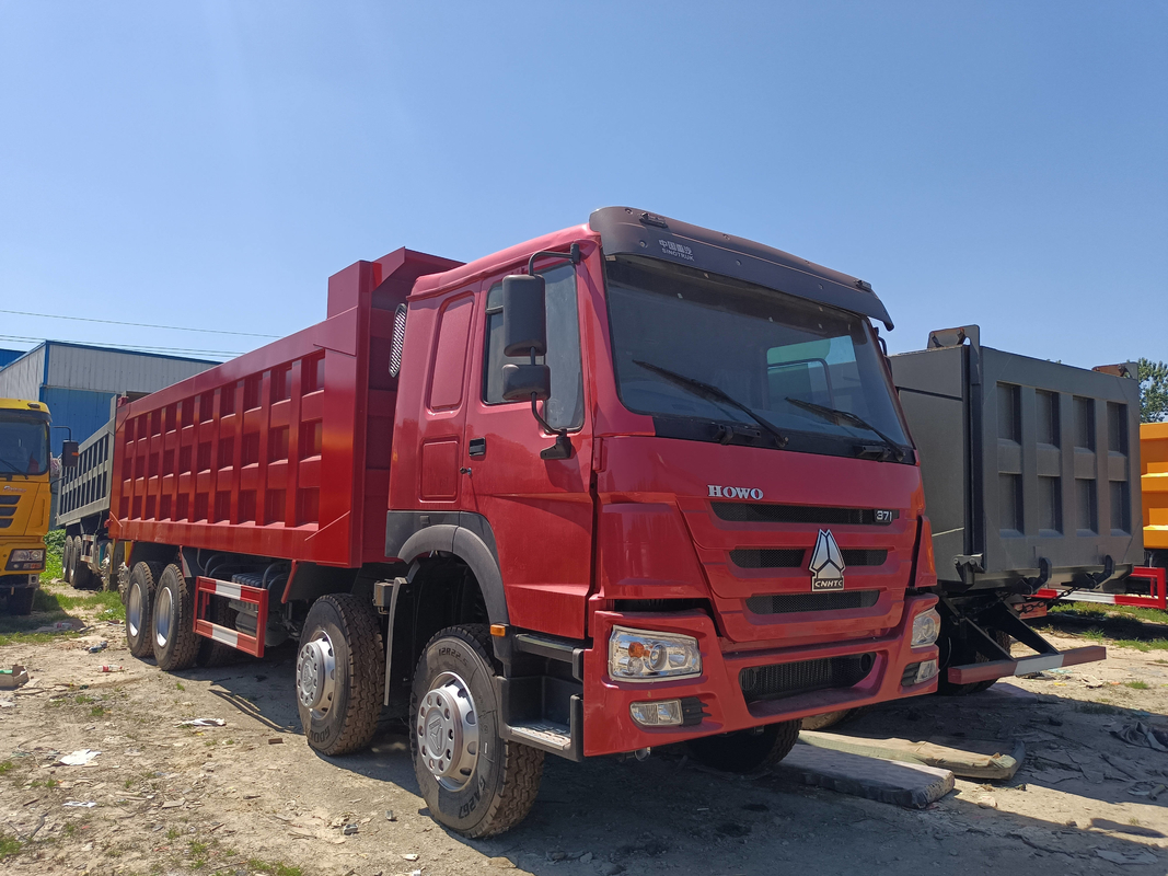 Boîte de vitesses manuelle pour camions chinois Howo Tiper Truck 12 roues Euro 3 RHD Une rangée et couchette