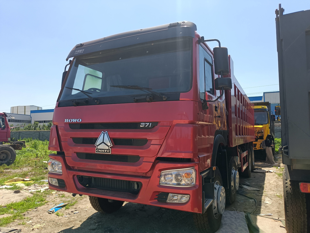 Boîte de vitesses manuelle pour camions chinois Howo Tiper Truck 12 roues Euro 3 RHD Une rangée et couchette