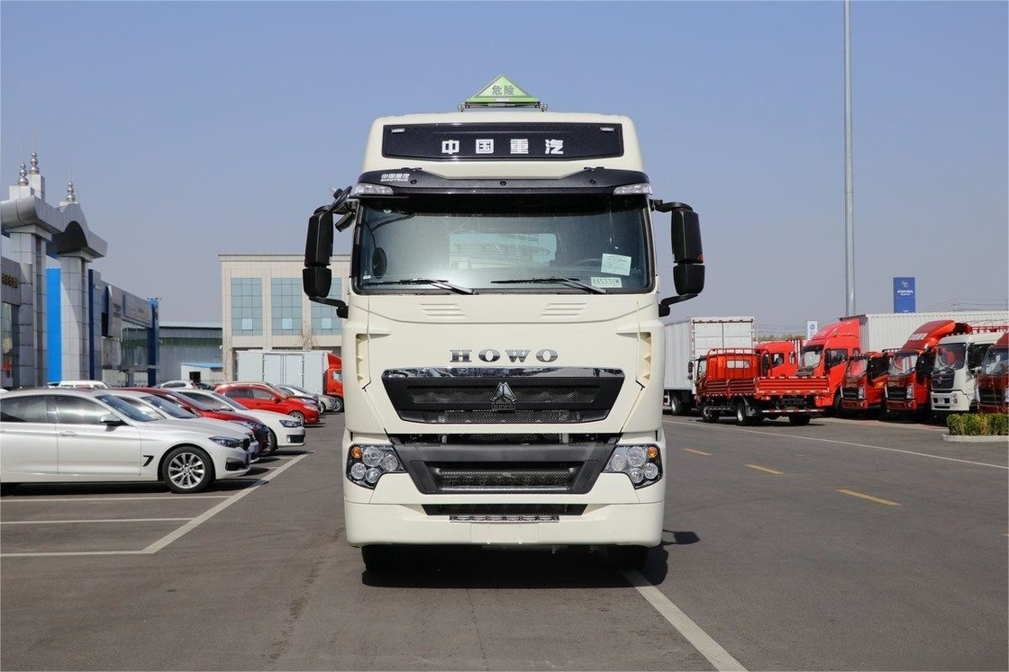T7H Camion lourd avec climatisation Déflecteur tampon hydraulique 6X4 Tracteur de marchandises dangereuses