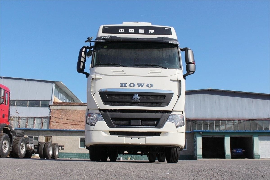 T7H HOWO Camion lourd, déflecteur d'air avec climatiseur, 500 ch, tracteur à un seul essieu 4X2