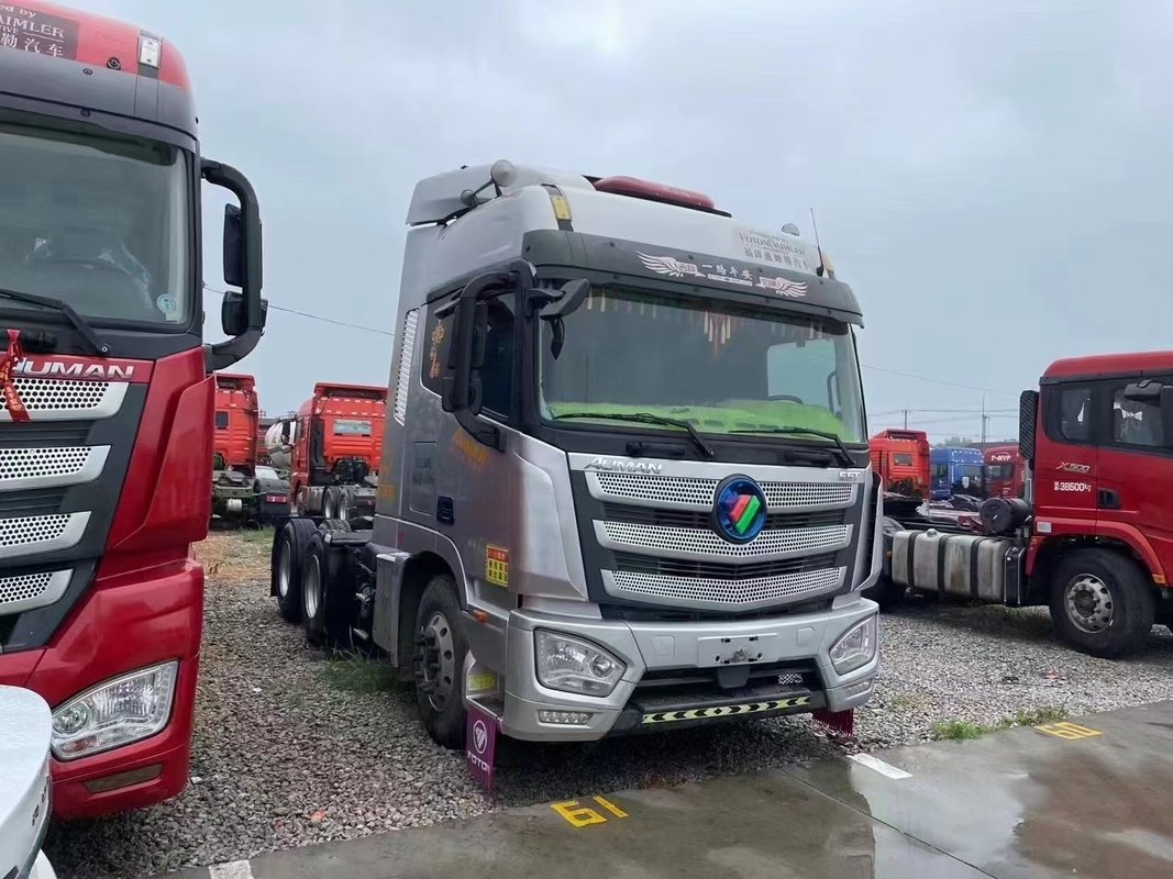Camion tracteur Foton Auman Est 6*4 Mode de conduite Cabine supérieure 2 moteur Deisel dormant Année 2020