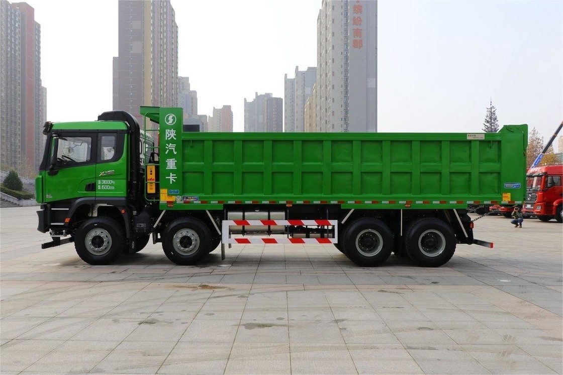 460 chevaux 8x4 8m élargi carrosserie de grande taille Weichai Shacman X3000 modèle camion lourd