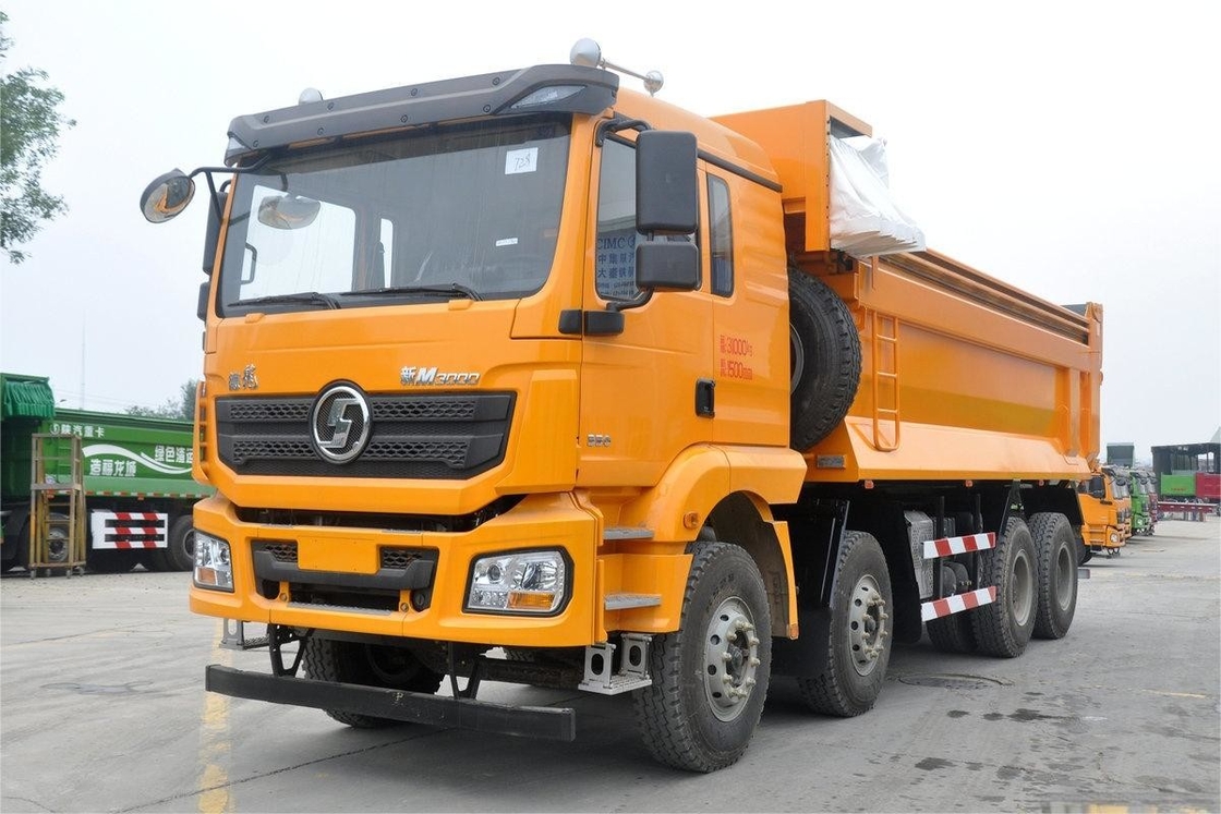 M3000 modèle 8x4 350 chevaux 16.1T 9.8m Shacman Poids lourd camion pliant bâche de chargement