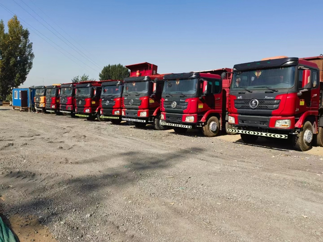 40 tonnes 8x4 camion de décharge de décharge d'occasion 2021 Année Shacman X3000 Modèle haut de gamme Weichai 500 ch