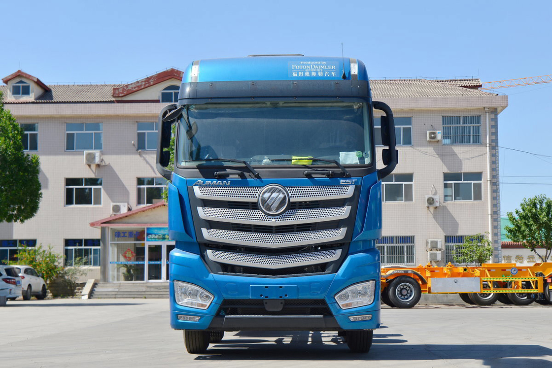 Camion Foton Auman siège à demi rangée 520HP 8X4 9,53m AMT Transmission automatique