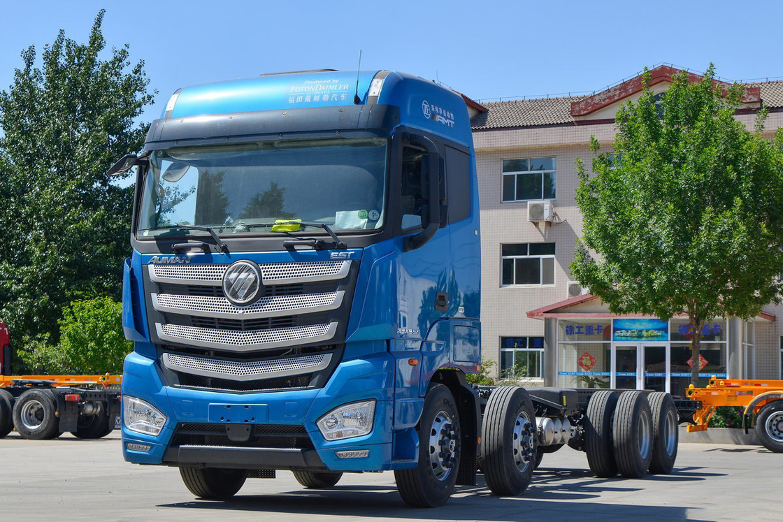 Camion Foton Auman siège à demi rangée 520HP 8X4 9,53m AMT Transmission automatique
