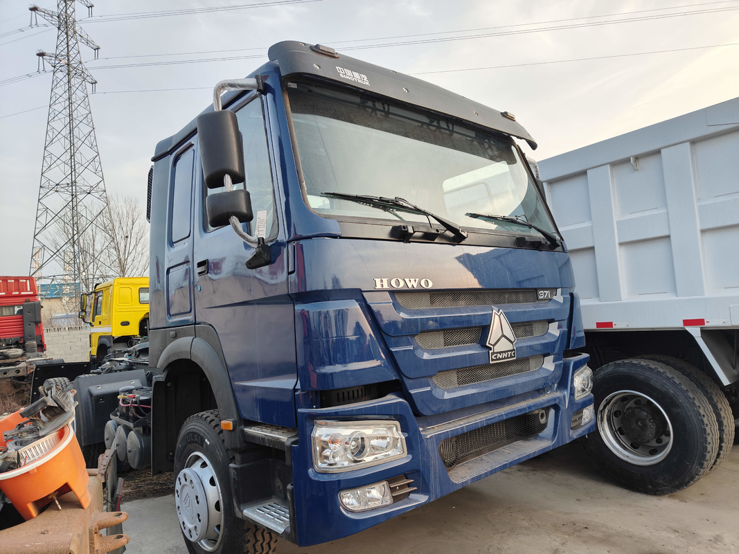 Camions tracteurs chinois utilisés en provenance de Chine Moteur diesel 371 chevaux