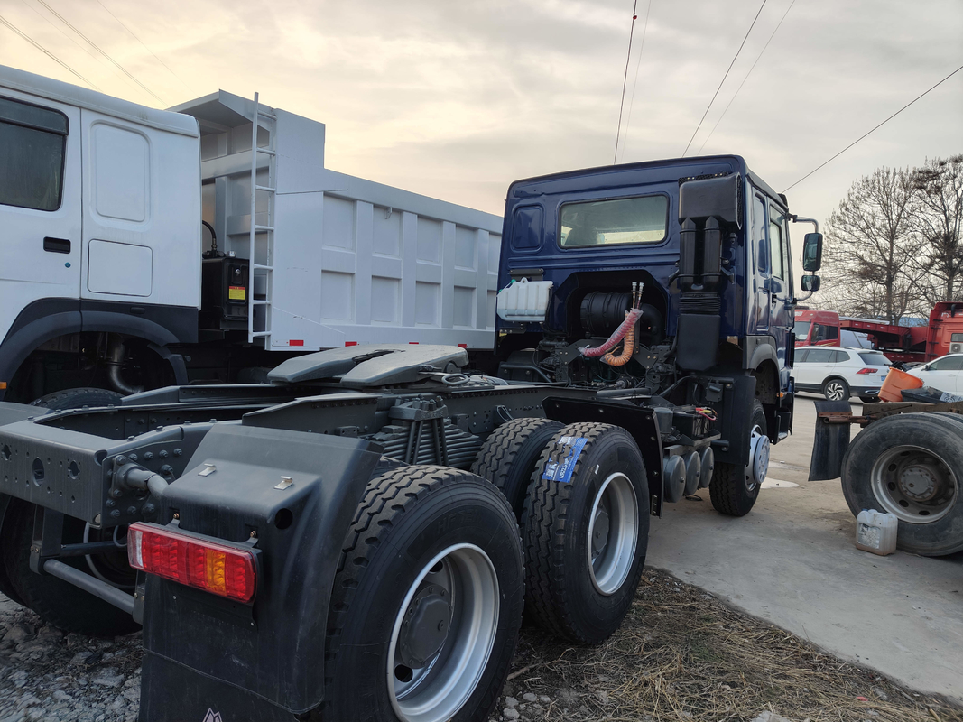 Camions tracteurs chinois utilisés en provenance de Chine Moteur diesel 371 chevaux