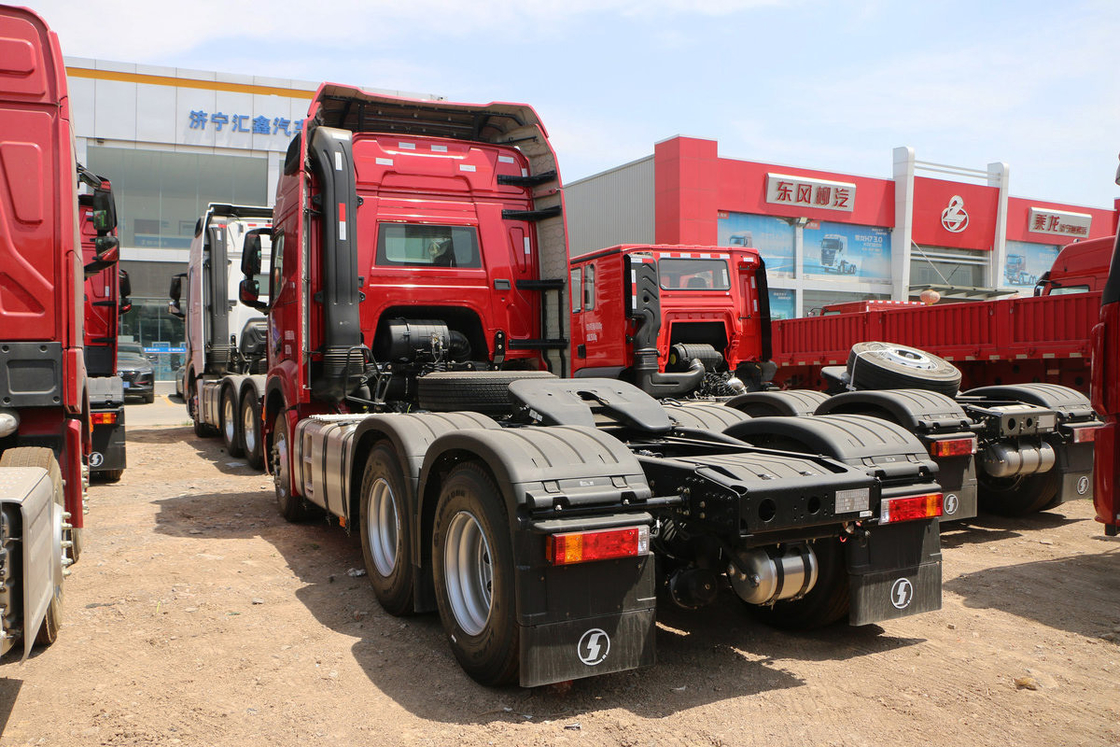 AMT 12 vitesses à une rangée semi-siège diesel 480 ch 6 * 4 Shacman camion tracteur modèle H6000