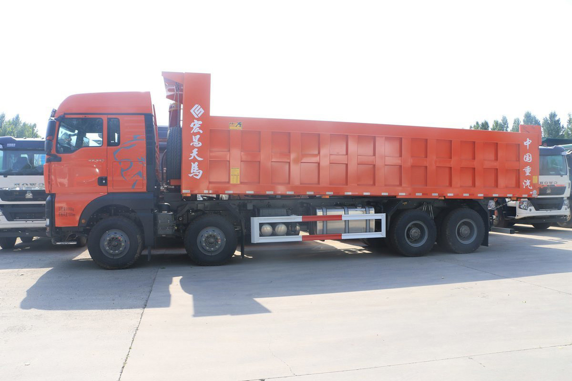 SITRAK G7H modèle bon climatiseur 540 chevaux 8x4 8,4m Sinotruk camion à ordures grille U-type boîte de chargement