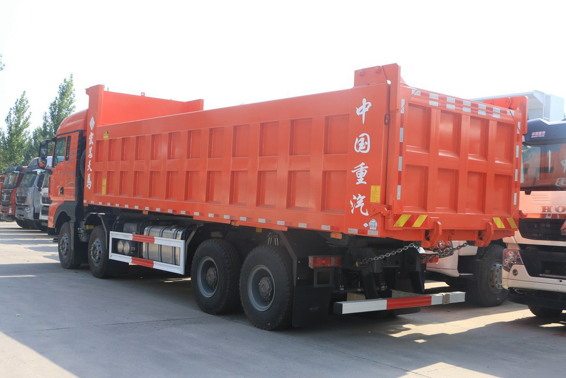 SITRAK G7H modèle bon climatiseur 540 chevaux 8x4 8,4m Sinotruk camion à ordures grille U-type boîte de chargement