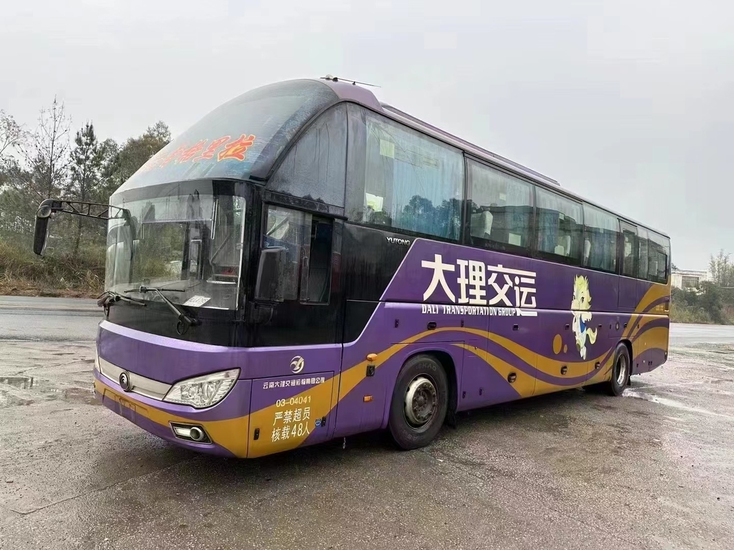 Prix des bus de Yutong Commerce 2019 Année Coach Bus 49 sièges Airbag Suspension Double porte LHD