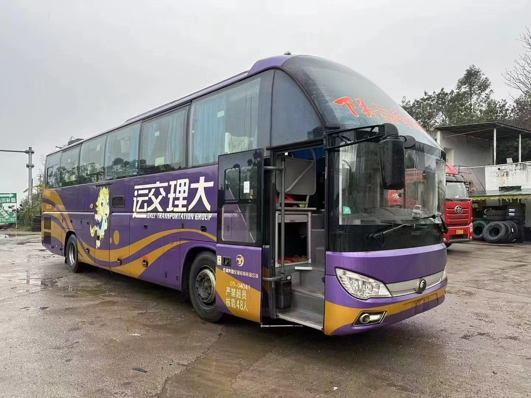 Prix des bus de Yutong Commerce 2019 Année Coach Bus 49 sièges Airbag Suspension Double porte LHD