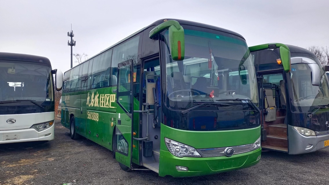 Prix des bus de Yutong en Chine 2016 Bus de Youngtong 51 sièges Printemps à feuilles bonne dans la mauvaise route Deisel