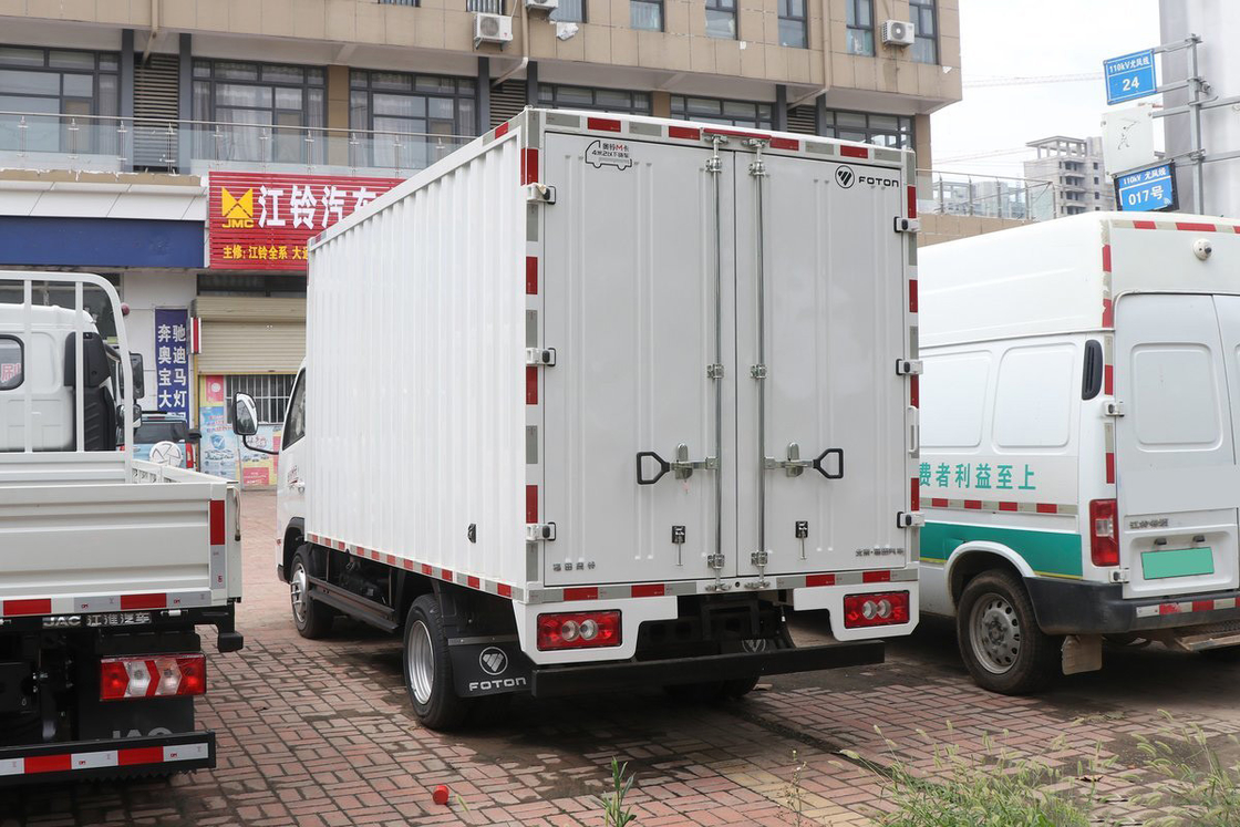 Bon climatiseur déflecteur siège à rangée unique 2.0L essence 144HP 4.17m Foton camionnette