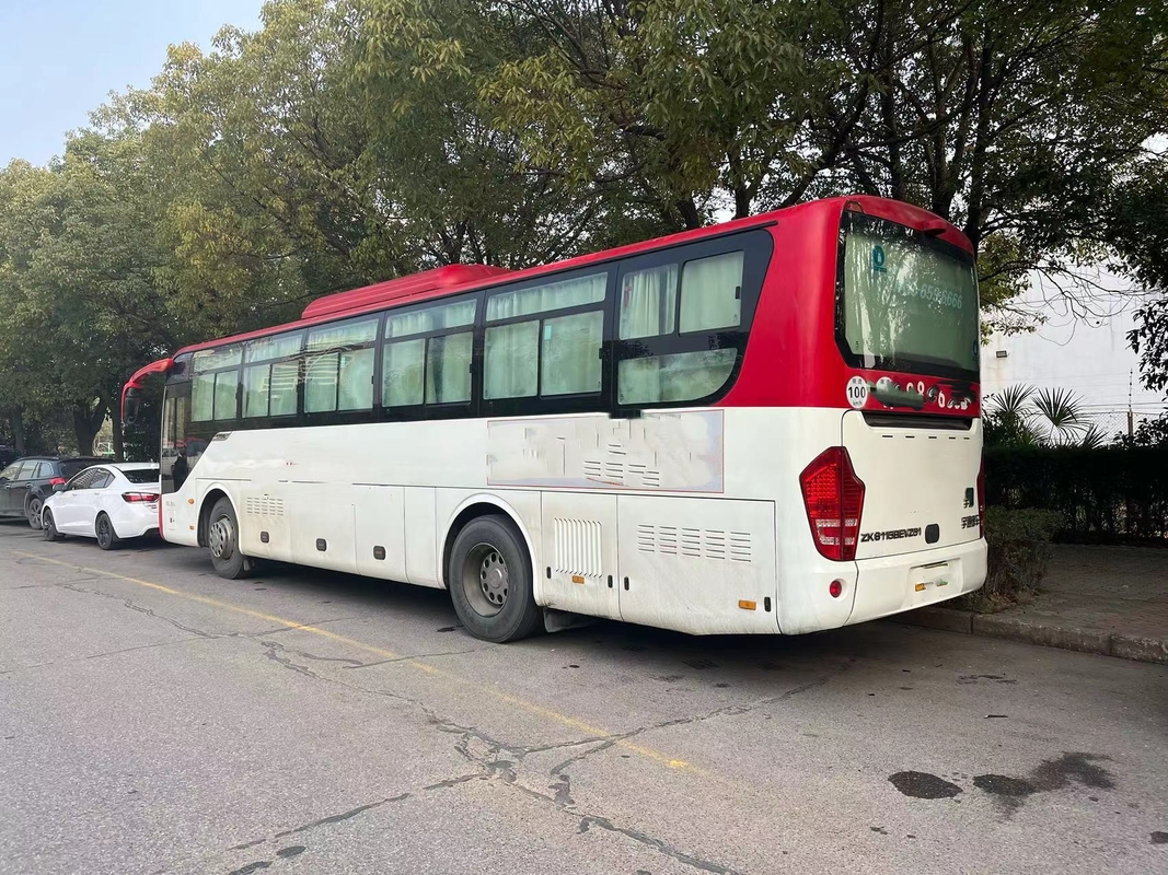 Autobus d'occasion à vendre Yutong ZK6115 Autobus électrique pur 48 places 2017 Année fenêtre coulissante