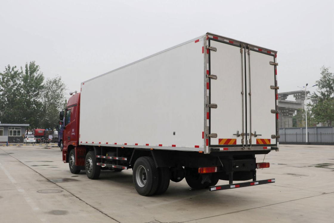 Camion lourd Foton GTL climatisation sur le toit haute sièges à demi rangée 280 Chevaux 6X2 9,45m Auman BJ5259 Camion réfrigéré