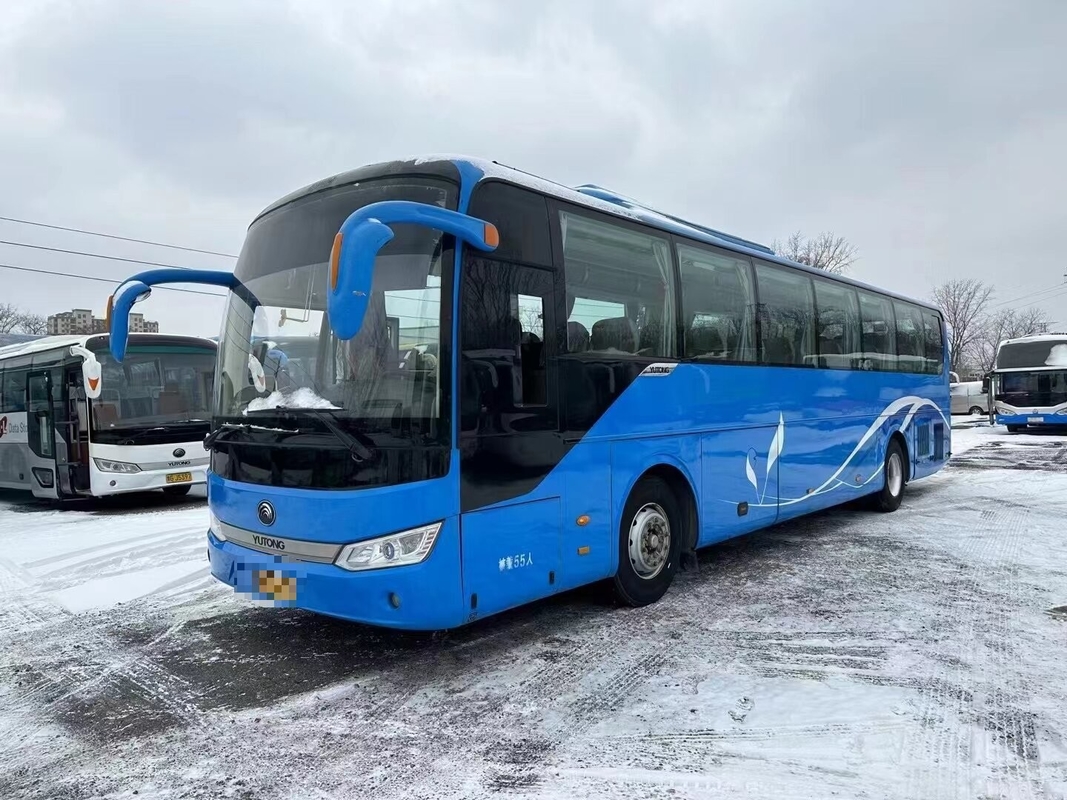 Prix du deuxième bus Yutong 2016 Année Original 55 sièges Euro 4 Émission A/C Moteur Weichai Diesel