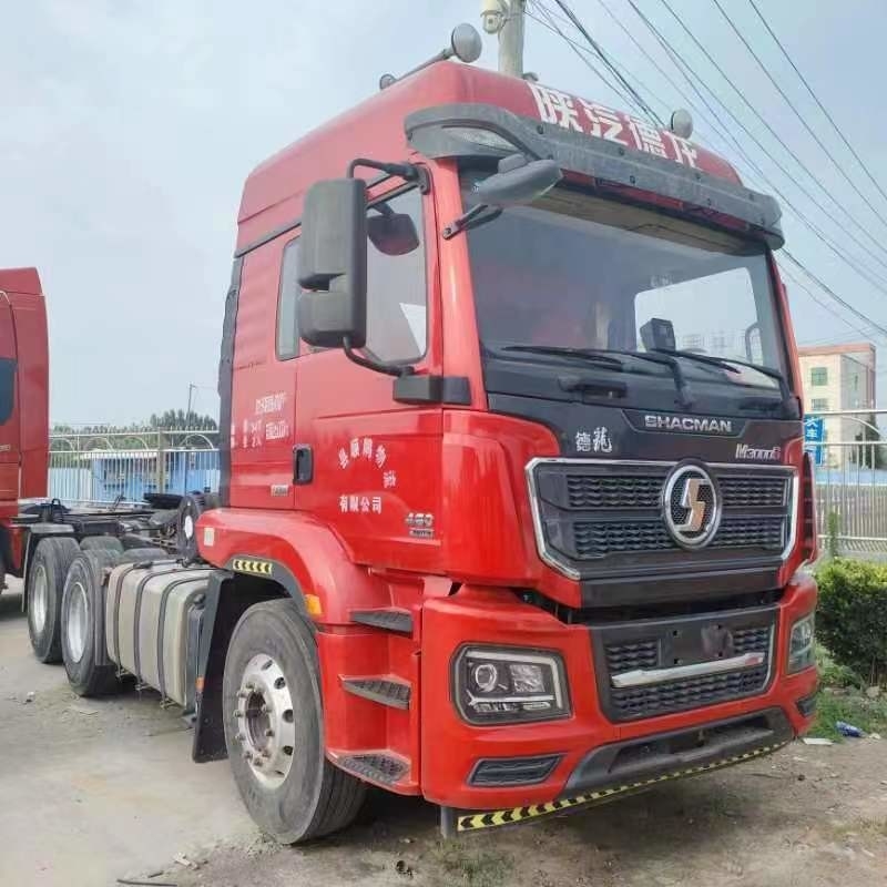Tracteurs d'occasion Camion chinois Shacman M3000s 460 chevaux Fortement Weichai 6*4 remorquant 50 tonnes lourd