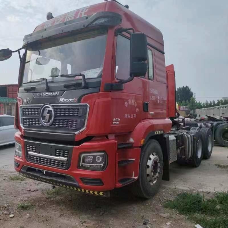 Tracteurs d'occasion Camion chinois Shacman M3000s 460 chevaux Fortement Weichai 6*4 remorquant 50 tonnes lourd