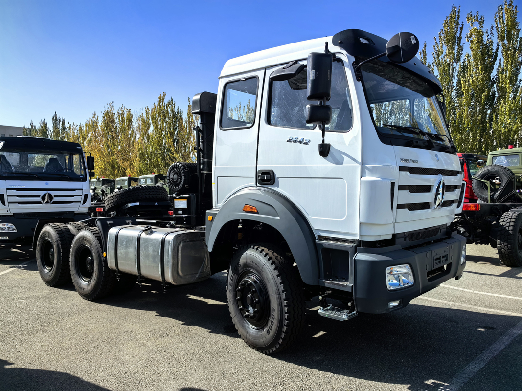 Tête de semi-remorque lourde Tracteur Beiben 6*4 Mode de conduite 420hp Weichai Euro 3 Utilisation en Afrique