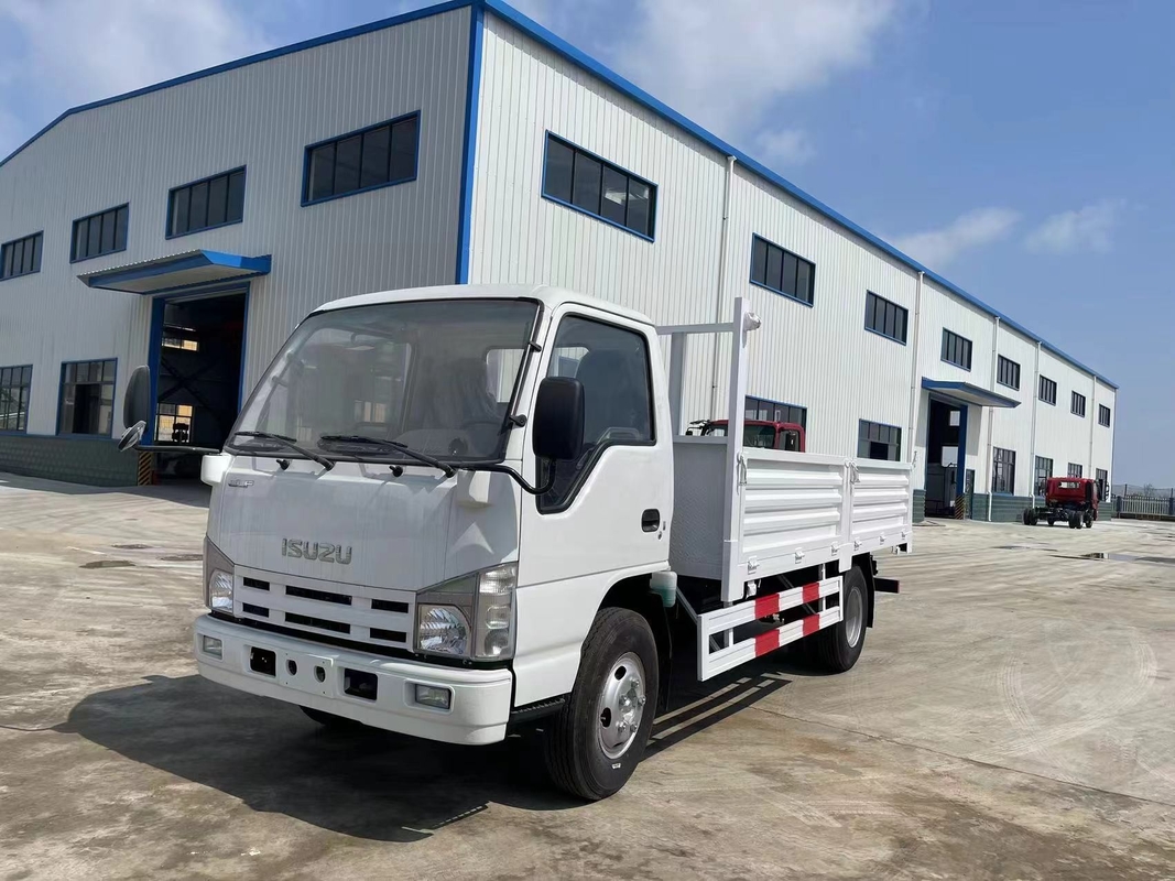 Camions de fret 4x2 ISUZU Single Cabin Euro 4 Émission 100P Camion léger 3,5 tonnes Double pneu arrière