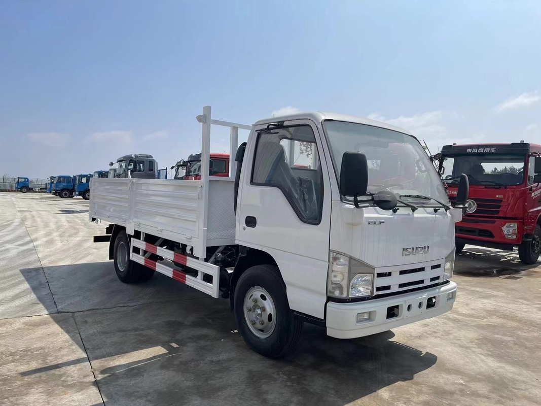 Camions de fret 4x2 ISUZU Single Cabin Euro 4 Émission 100P Camion léger 3,5 tonnes Double pneu arrière