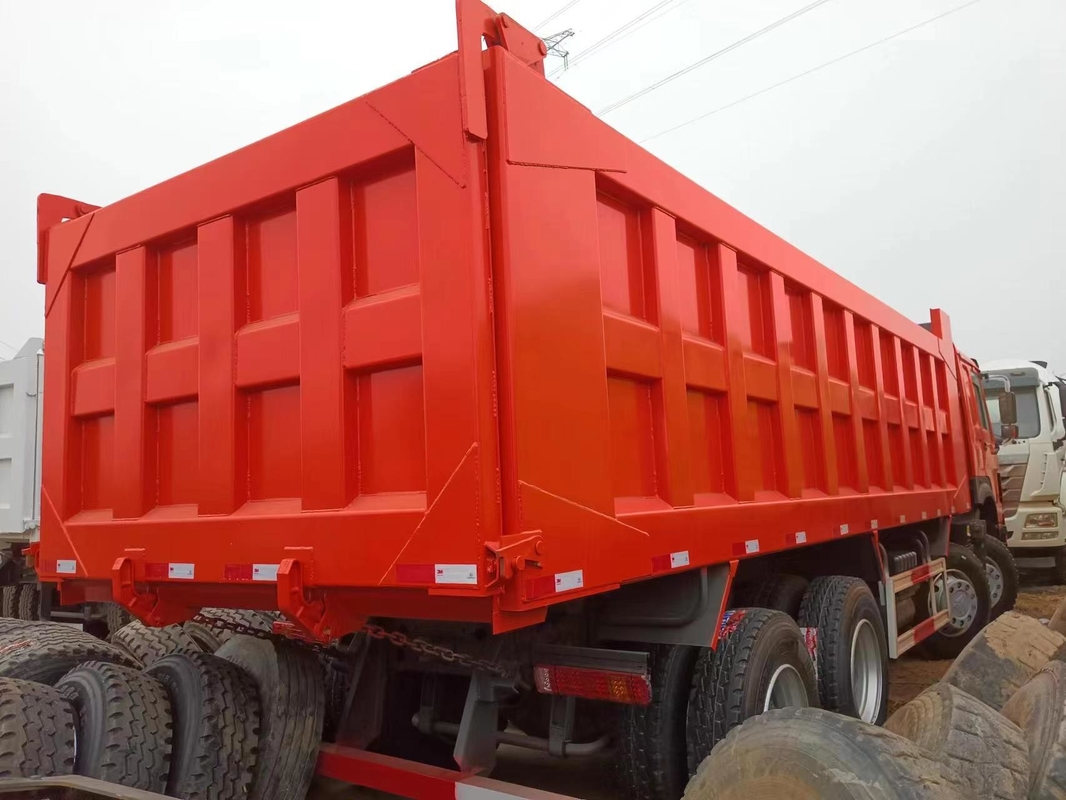 40 tonnes camion de décharge à vendre Howo 400 chevaux camion à bascule 27 cube lourd transport roche sable
