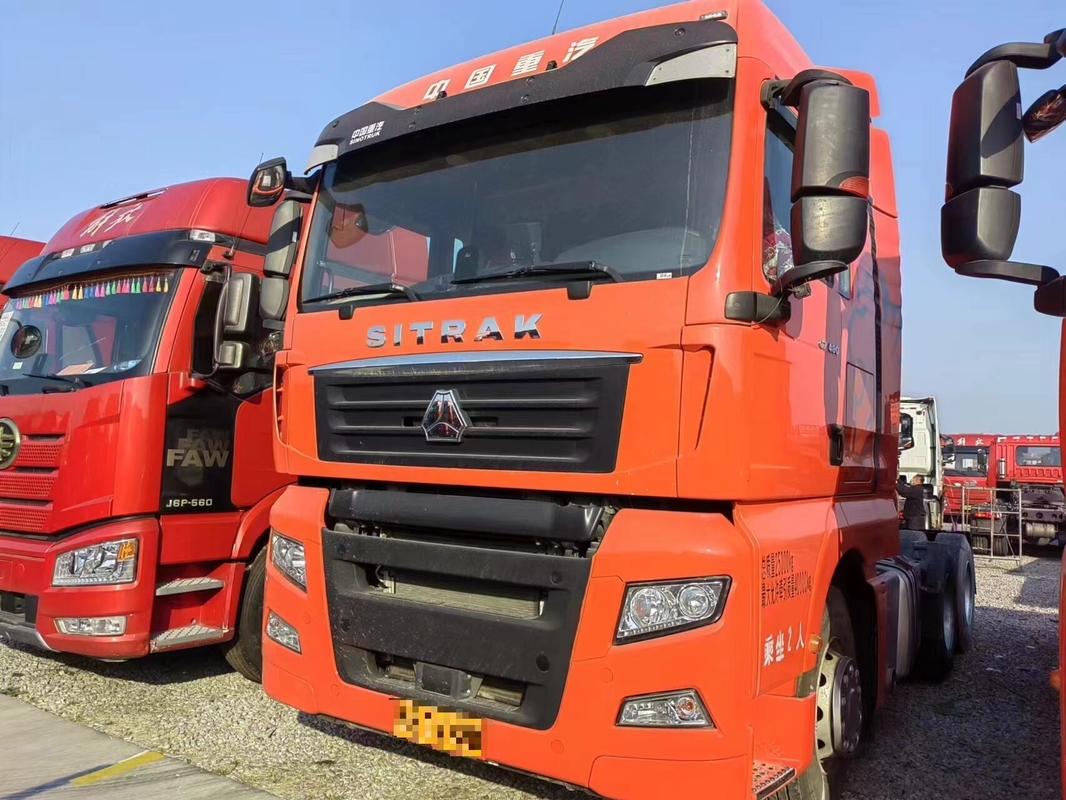 Camion tracteur 6x4 Usé 2021 Année Haute puissance 480 chevaux Diesel STIRAK G7 Tailer Camion manuel Euro 5