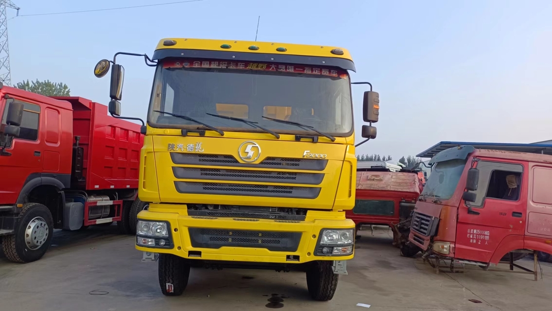 Camion à décharge d'occasion Chine F3000 Camion à décharge rentable Shacman 12 pneus 8*4 LHD Weichai 380 ch