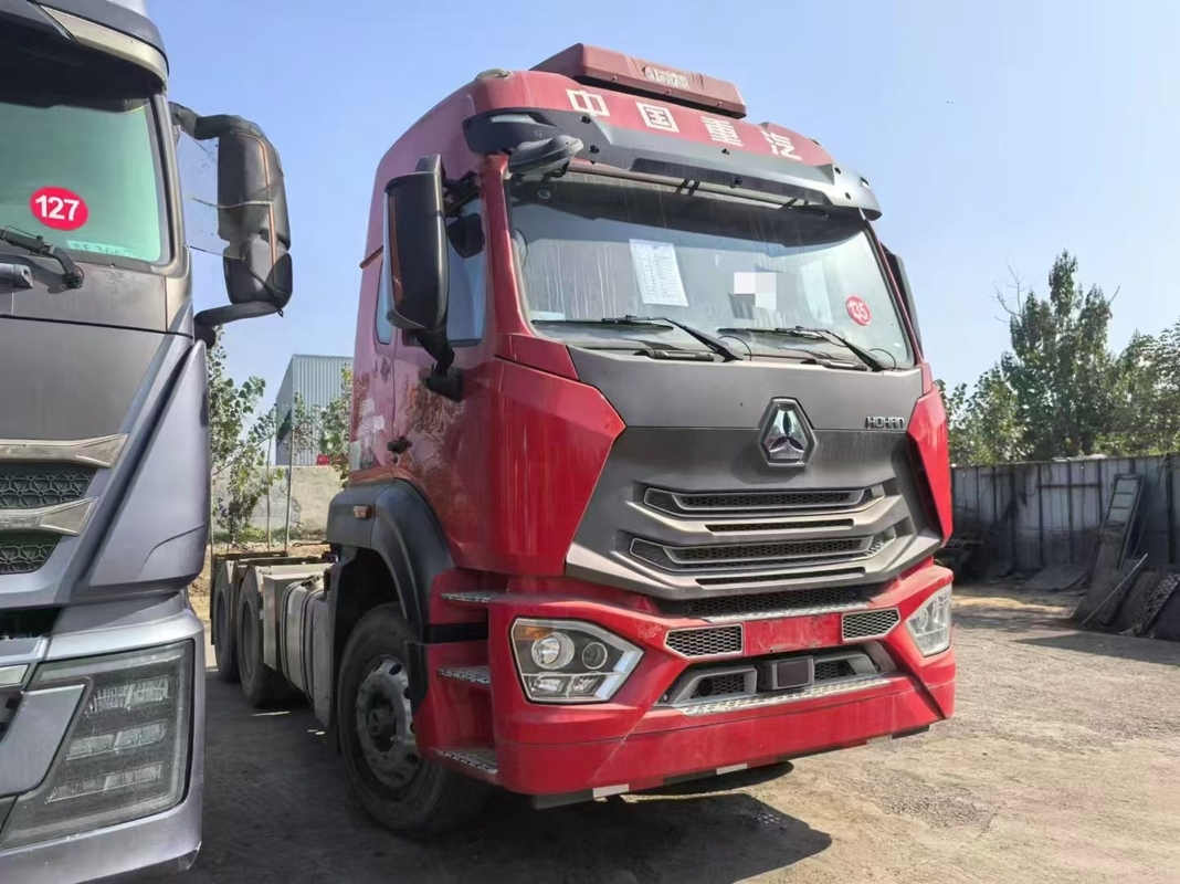 Tracteurs d'occasion Tête 10 pneumatique Sinotruk Hohan N7G 2021 Année remorque camion homme moteur 480 ch