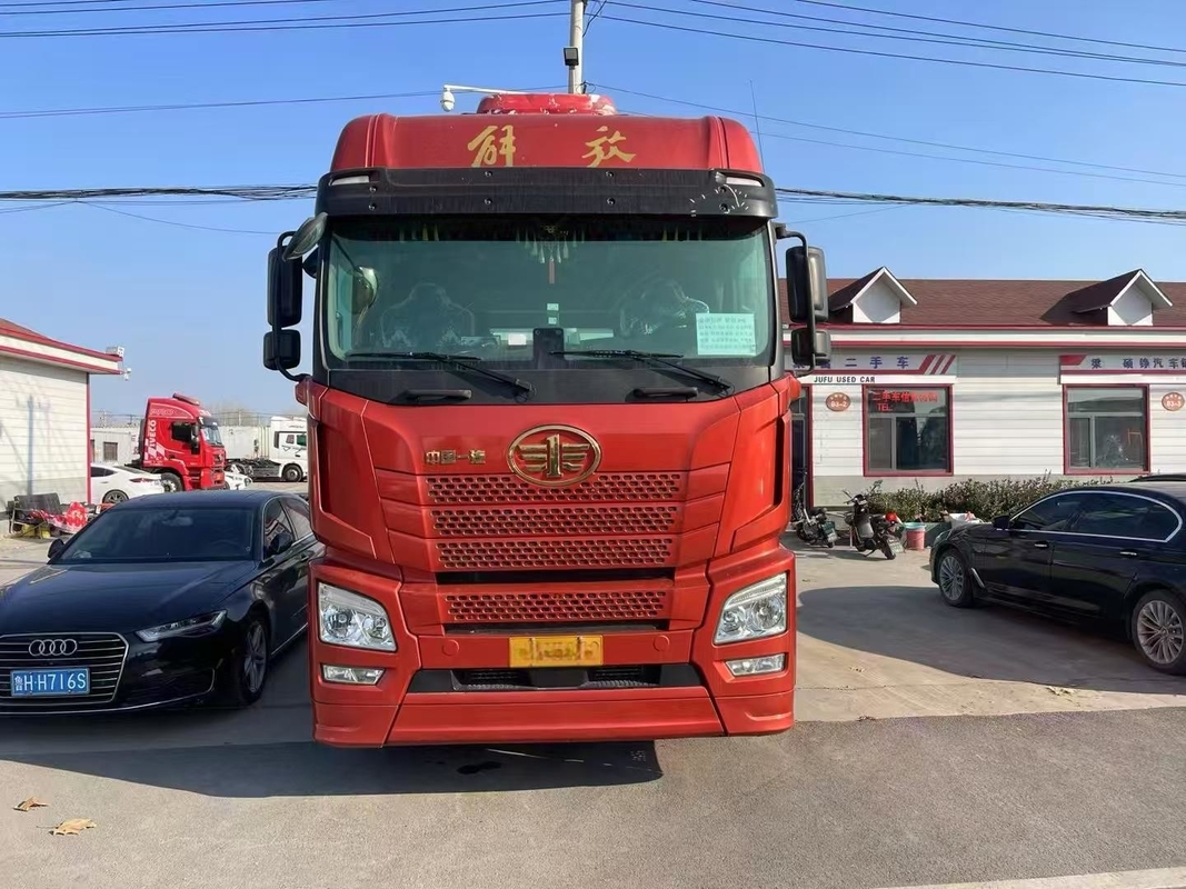Camions à tête d'occasion avec ABS Jiefang Tracteur JH6 2021 Année 6*4 Mode de conduite AT Weichai550hp