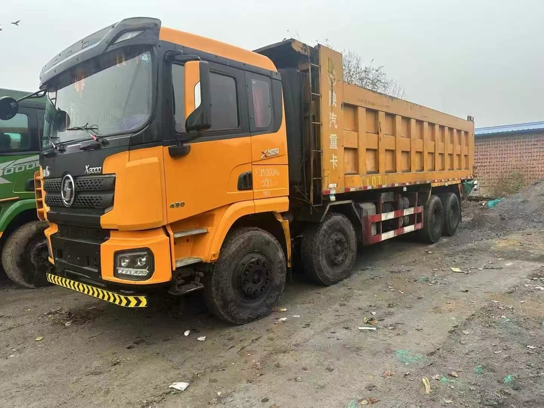 8x4 6x4 50 tonnes Used Shacman camions de décharge à vendre X3000 Weichai 430hp Transports de sable et de roche